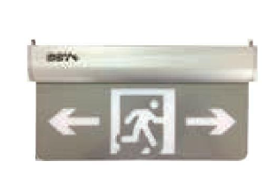 四川海灣HW-BLJC-2LEⅡ1W-N462雙面單向標(biāo)志燈集中電源集中控制型消防應(yīng)急標(biāo)志燈具